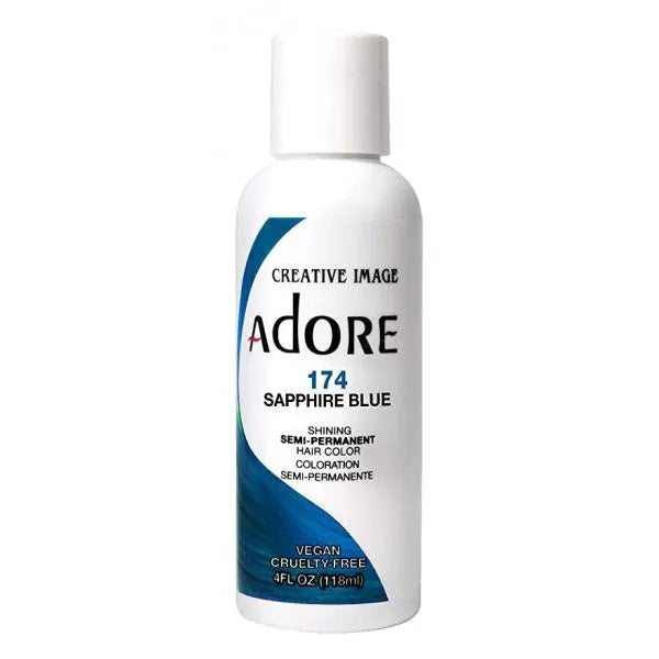 Adore - Sapphire Blue (174) - Semi Permanente Haarverf - 118ml
