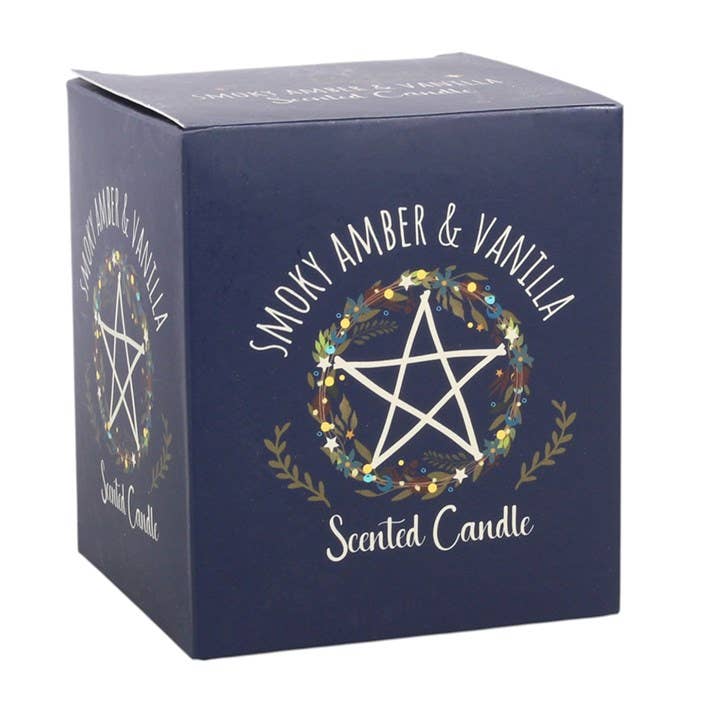 Solstice Krans - Kaars met rokerige amber en vanille