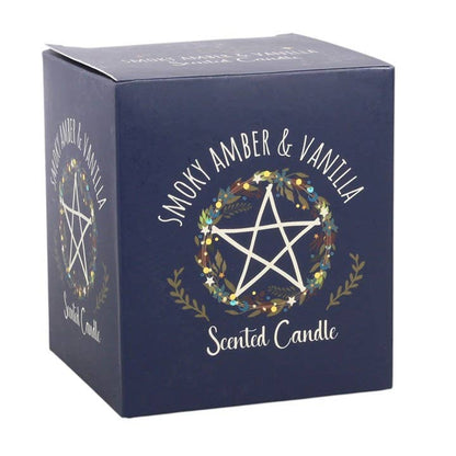 Solstice Krans - Kaars met rokerige amber en vanille