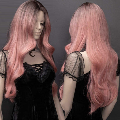 Saturnalia Pink Pruik