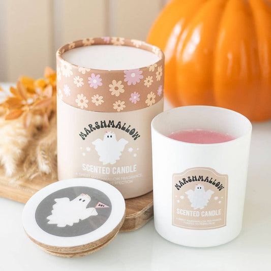 Spook Geroosterde Marshmallow Halloween Kaars