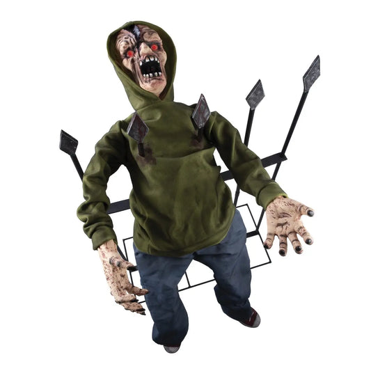 Gespietste Zombie - Animated (140cm)