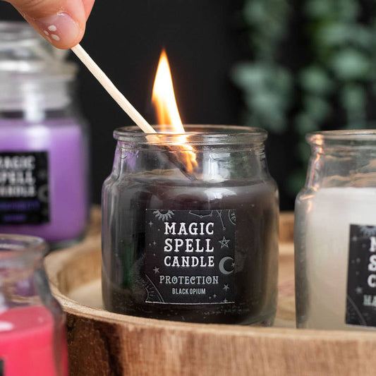 Magic Spell Opium 'Protection' Mini-Kaars in Pot