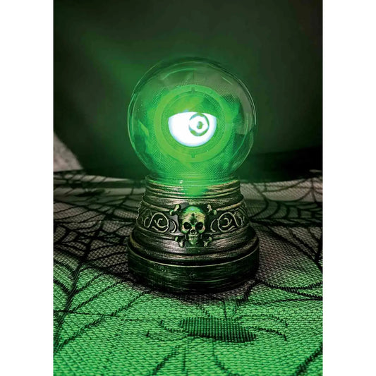 Kristallen Bol met Oog - Geanimeerd (20cm)