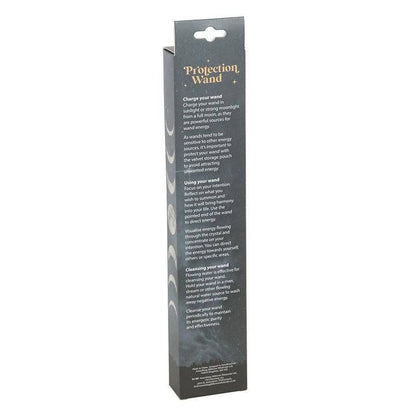Zwarte Obsidiaan Kristal Toverstok - Bescherming