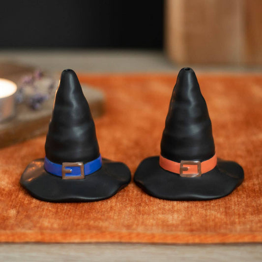 Heksenhoed Halloween - zout- en pepershakers
