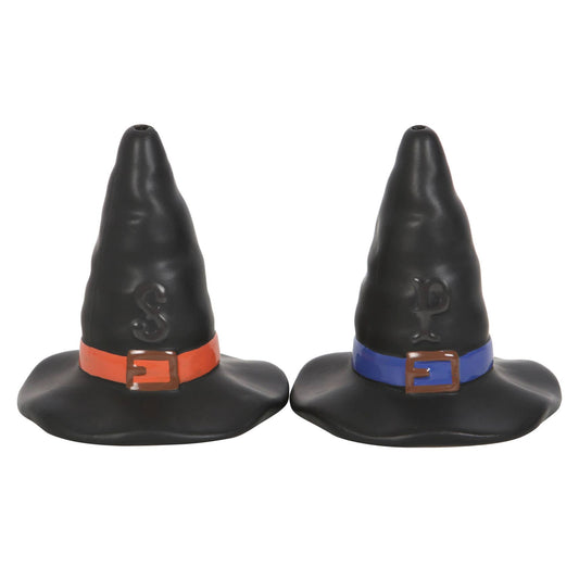 Heksenhoed Halloween - zout- en pepershakers