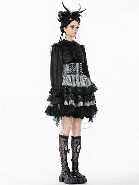 Lalitha Layered Puffed Rok