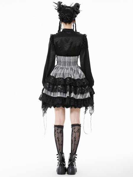 Lalitha Layered Puffed Rok