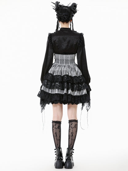 Lalitha Layered Puffed Rok