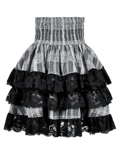 Lalitha Layered Puffed Rok