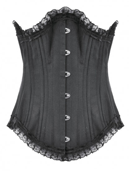Dark In Love - Mourning Princess Underbust Corset