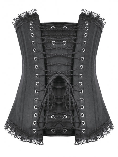 Dark In Love - Mourning Princess Underbust Corset