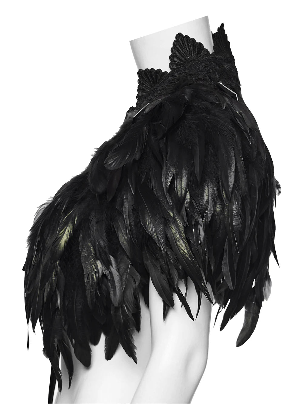 Black Swan's Palace Feather Bolero