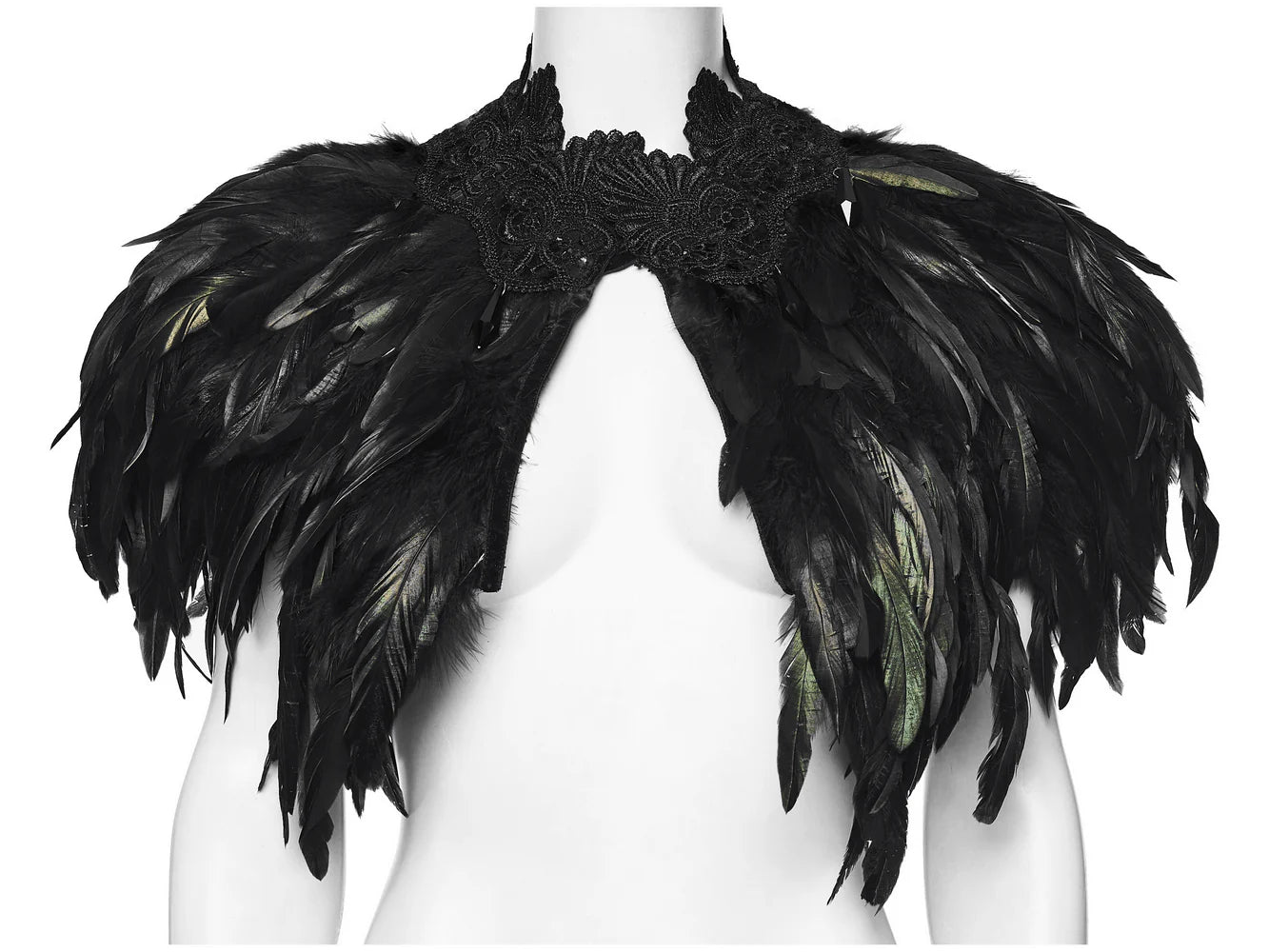 Black Swan's Palace Feather Bolero