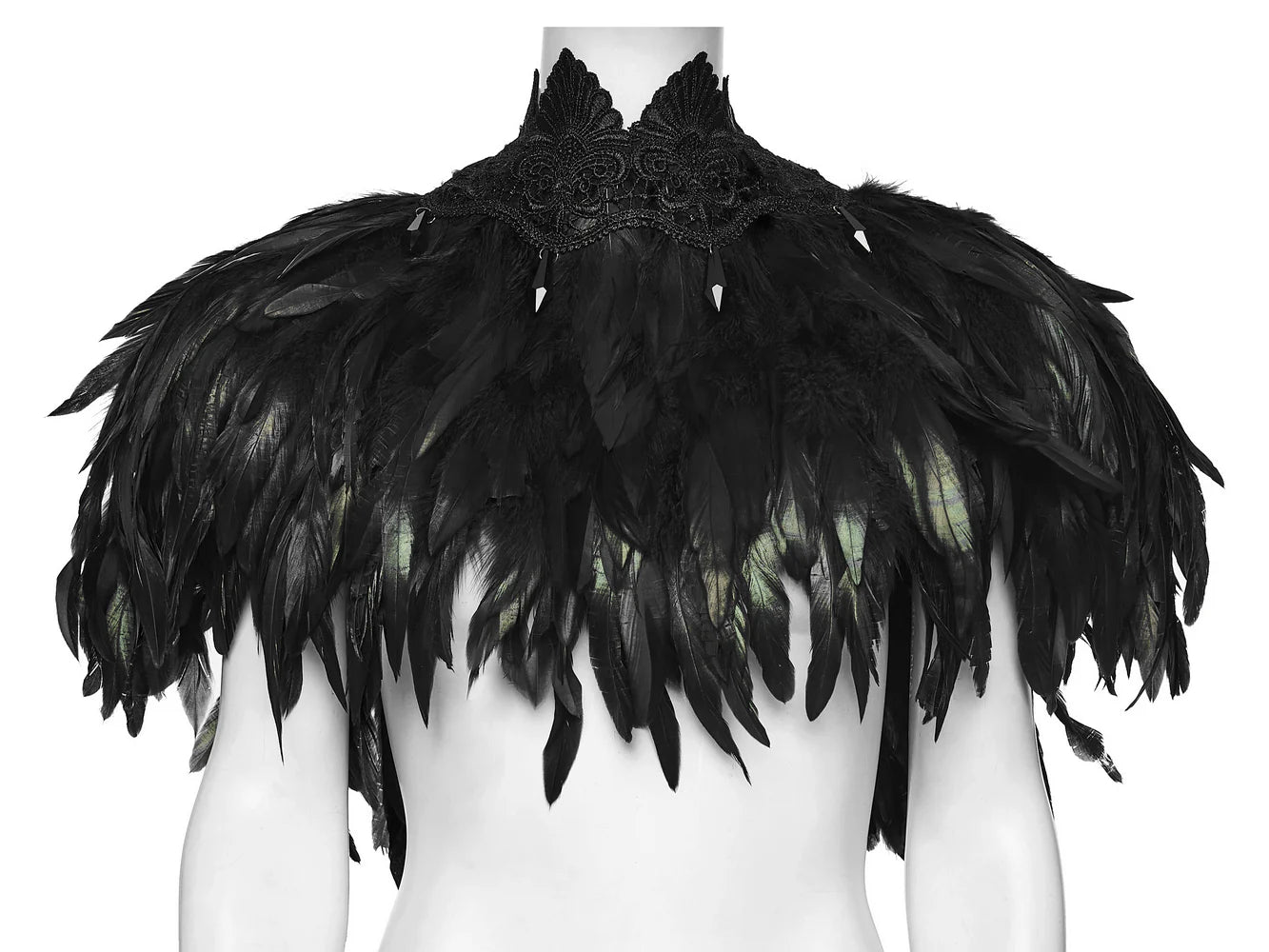 Black Swan's Palace Feather Bolero