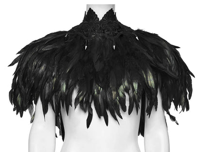 Black Swan's Palace Feather Bolero