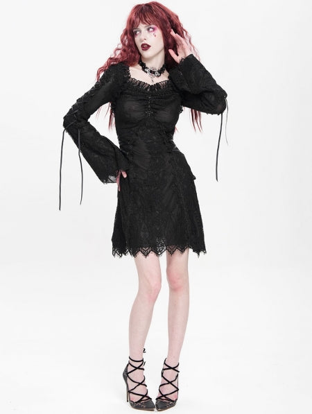 Lace Maiden Red Jurk