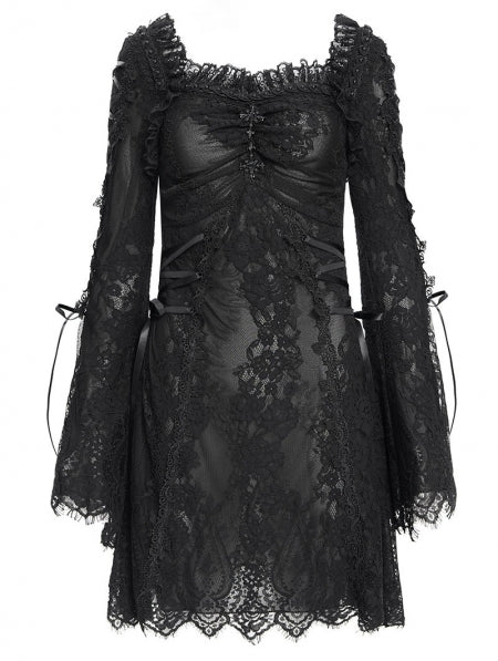 Lace Maiden Red Jurk