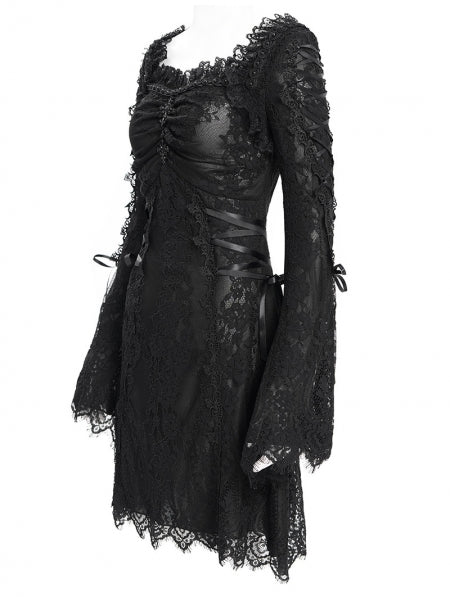 Lace Maiden Red Jurk