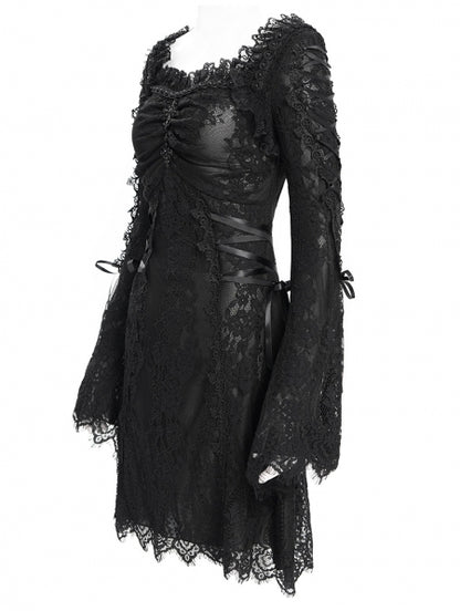 Lace Maiden Red Jurk