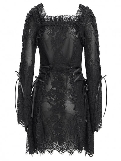 Lace Maiden Red Jurk