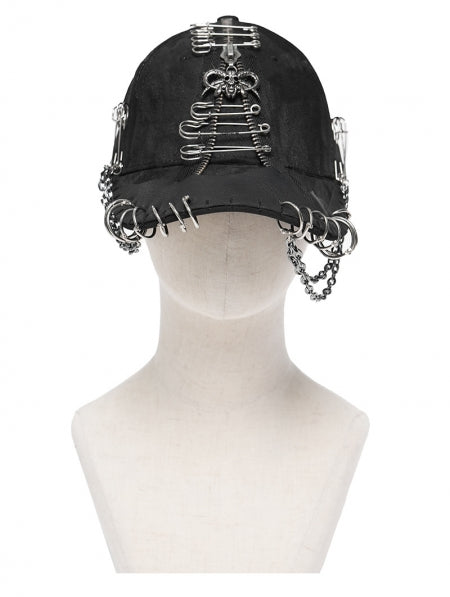 Dark Punk Studded Cap
