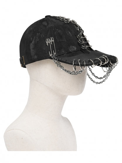 Dark Punk Studded Cap