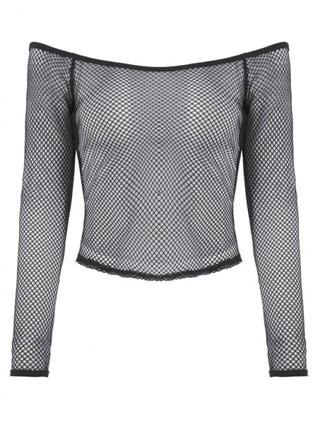 She Bites Mesh Top