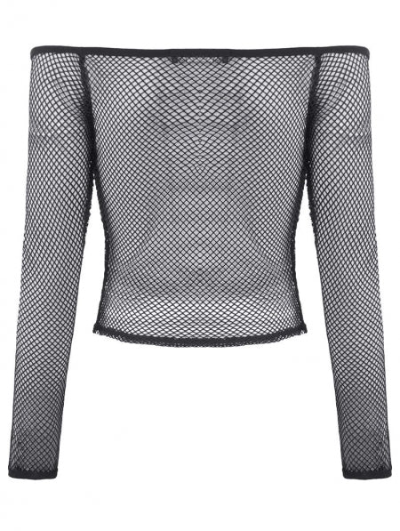 She Bites Mesh Top