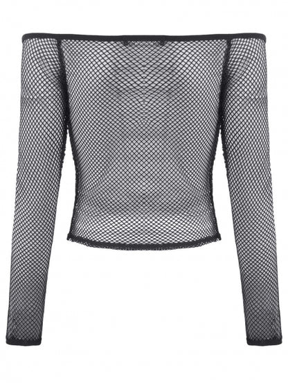 She Bites Mesh Top
