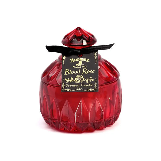 Alchemy - Vintage Geurkaars Pot - Bloedroos