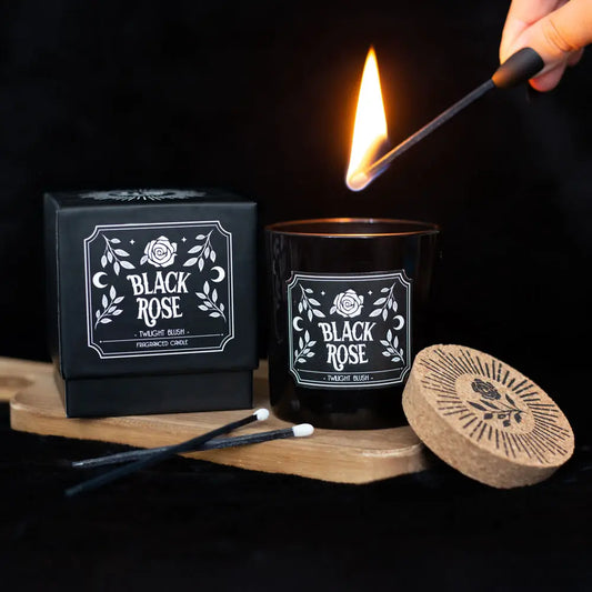 Black Rose - Twilight Blush Kaars