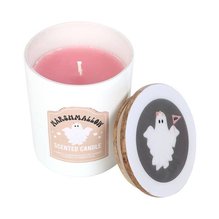 Spook Geroosterde Marshmallow Halloween Kaars