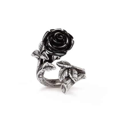 Alchemy - Wild Black Rose Ring