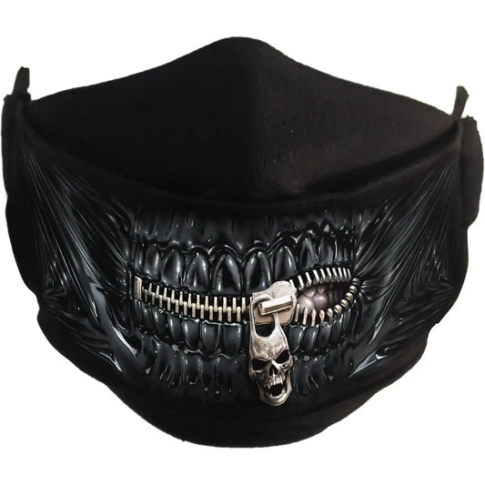 Zipped Mouth Mondkap