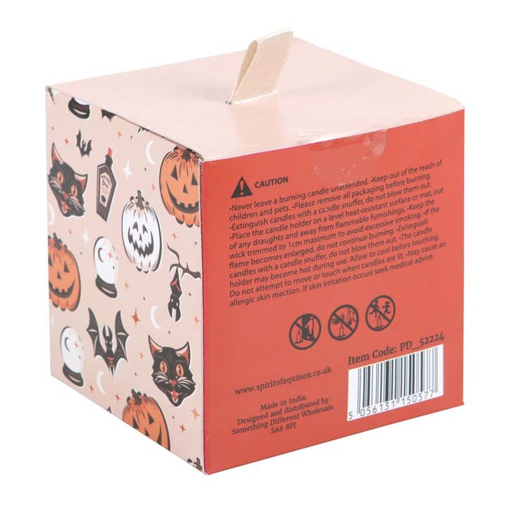 Black Cat Curse Cinnamon Halloweenkaars
