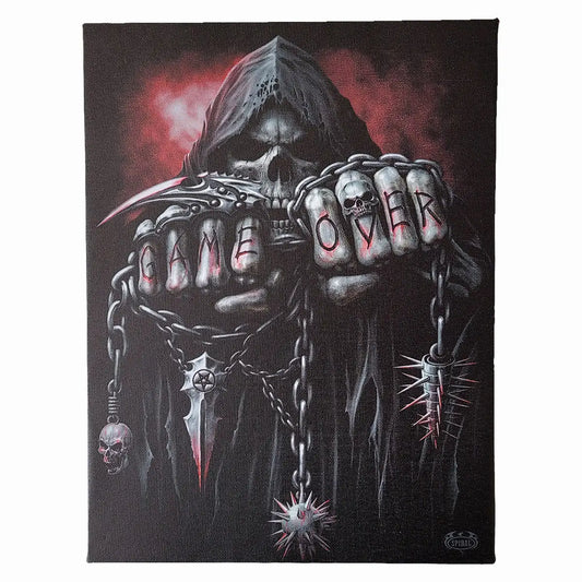 Game Over Canvas