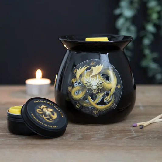 Imbolc Wax Melt Burner Gift Set - Anne Stokes