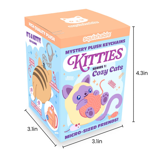 Squishable - Kitty Blind Box (S1) - Micro-Sleutelhangers