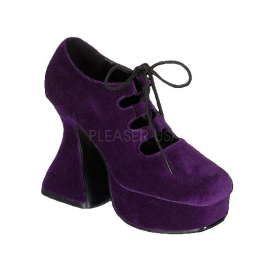 Demonia - Witch-130 Vintage Velvet Purple - Mt. 36