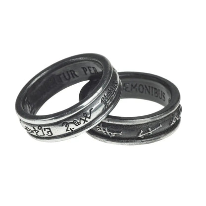 Alchemy - Black Demon & White Angel Ringen
