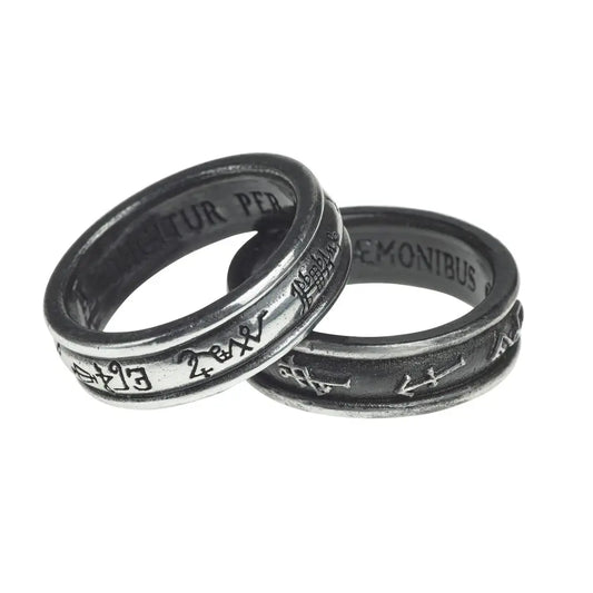 Alchemy - Black Demon & White Angel Ringen