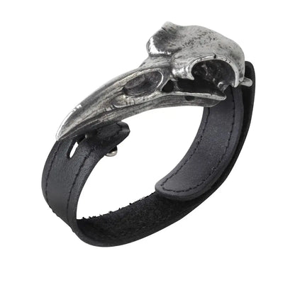 Alchemy - Rabeschadel - Leren Armband