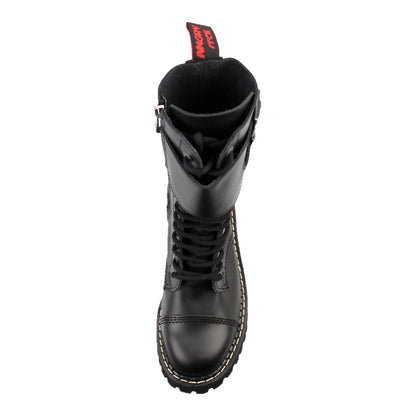 Angry Itch - 14 Eye Leather Plated Ranger