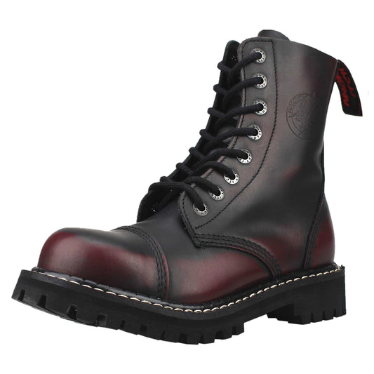 Angry Itch - 8 Eye Ranger Burgundy Rub-Off