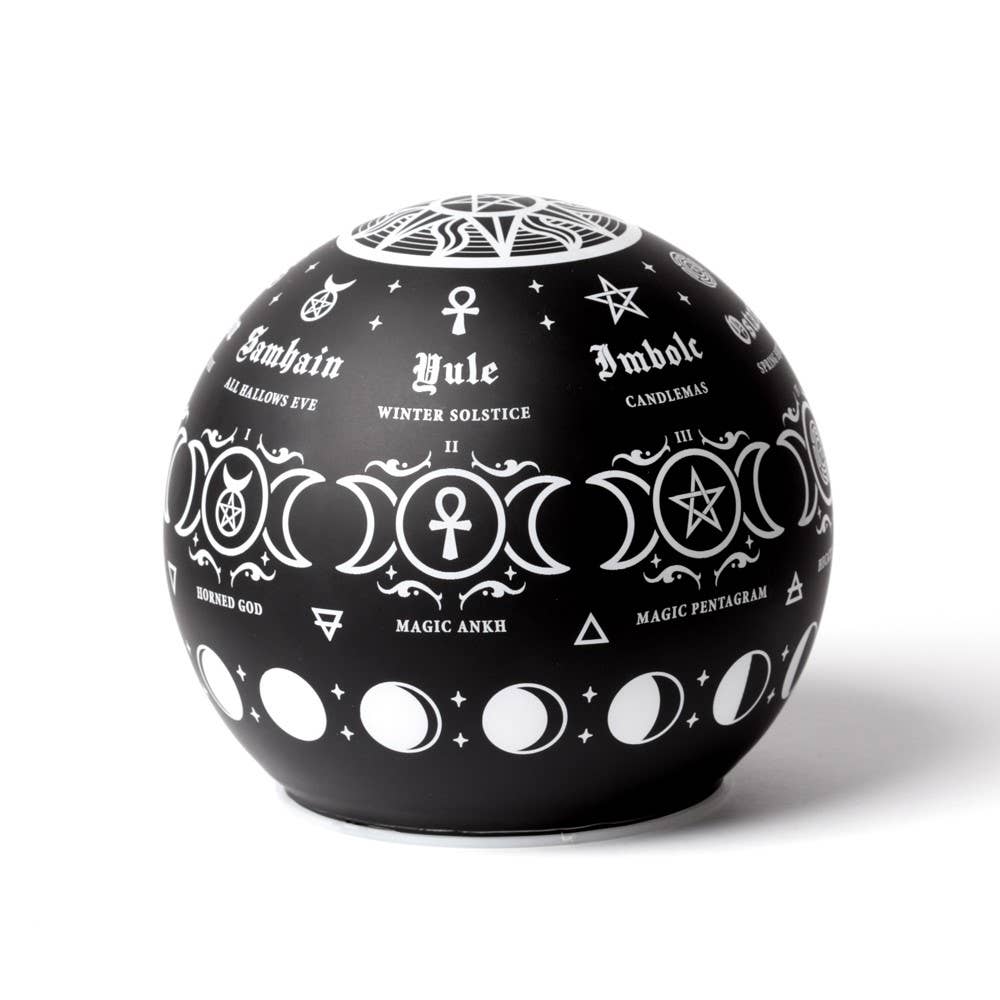 Alchemy - Pagan Calendar Globe (LED Lamp)