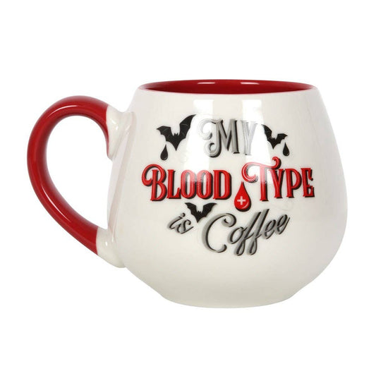 My Bloodtype is Coffee Halloween Mok