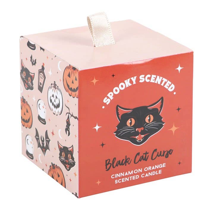 Black Cat Curse Cinnamon Halloweenkaars
