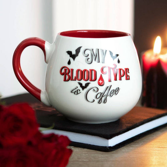 My Bloodtype is Coffee Halloween Mok